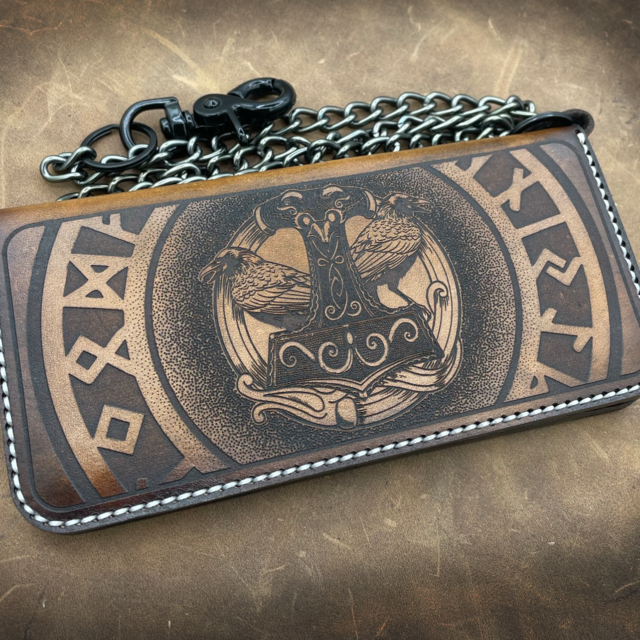 Custom Made Trucker Wallets